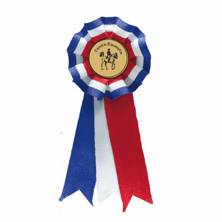 Mini-flots Tricolore avec logo personnalisé en gravure - MFT