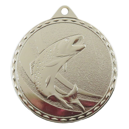 Médaille Frappée 50mm Pêche - CH-IM00663