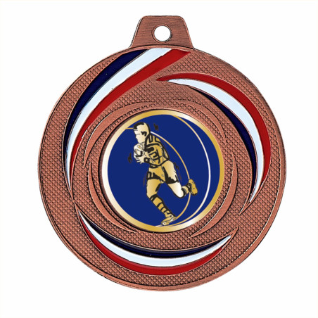 Médaille 50mm avec Pastille - F-Q015