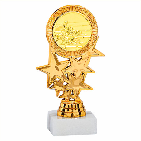Trophée Multisports Etoile avec Pastille F-134-03 - F-134-04 - F-134-05