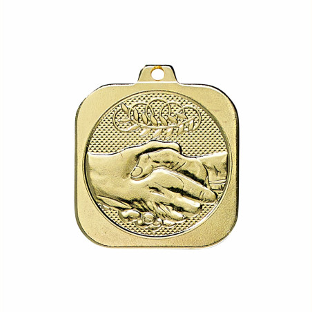 Médaille Frappée Amitié 40mm F-DK01D