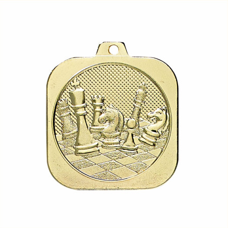 Médaille Frappée Echecs 40mm - F-DK05D