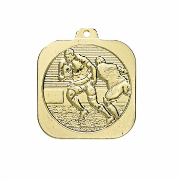 Médaille frappée Rugby 40mm...