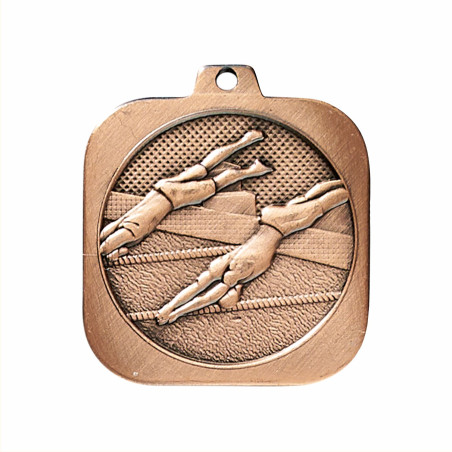 Médaille frappée Natation 40mm F-DK12