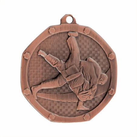 Médaille frappée 50mm Judo F-DB-12