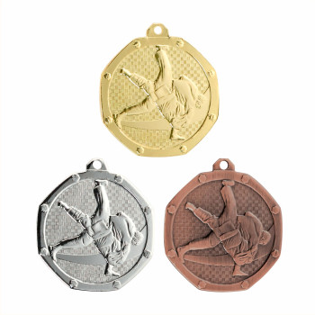 Médaille frappée 50mm Judo...