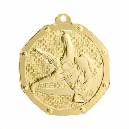 Médaille frappée 50mm Judo F-DB-12