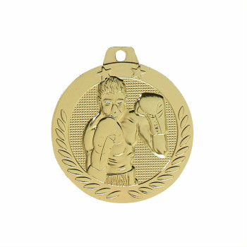 Médaille frappée Boxe 40mm...