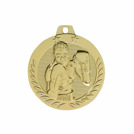 Médaille frappée Boxe 40mm - F-DX04