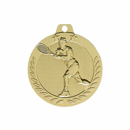 Médaille frappée Tennis 40mm - F-DX16