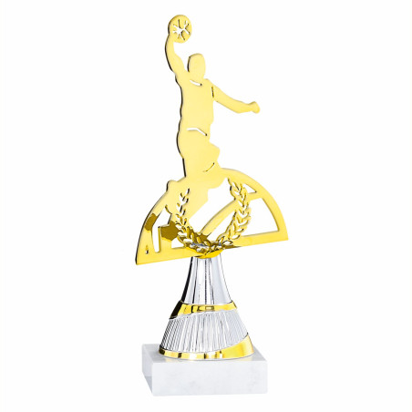 Trophée laser métal Basket F-55103