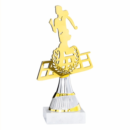 Trophée laser métal Cross/Course Femme F-55105