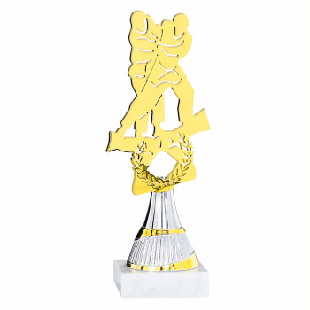 Trophée laser métal Judo...