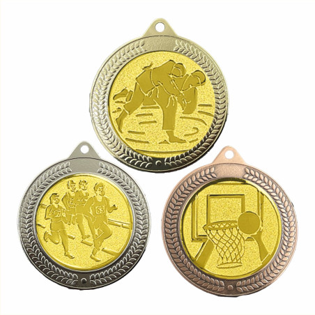 Médaille 70mm avec pastille - CH-IM00750