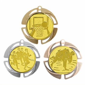 Médaille 70mm avec pastille...