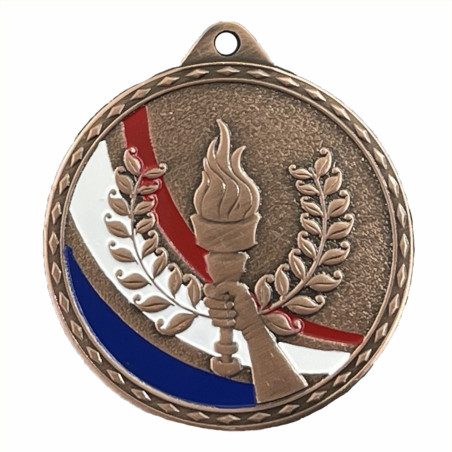 Médaille Frappée 50mm Victoire Tricolore - CH-IM00698