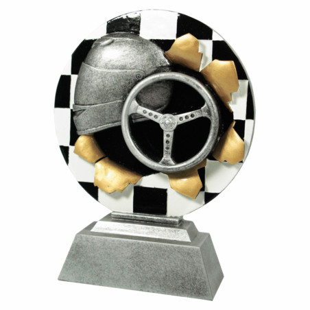 Trophée Divers Casque/Volant B-RE-075