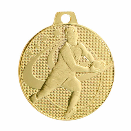 Médaille Frappée 50mm Rugby - F-Q101D