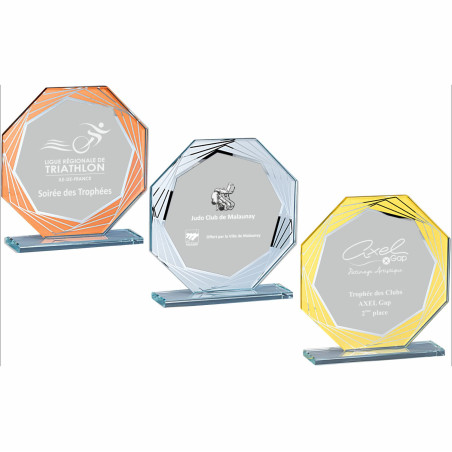 Trophée Création Verre - F-160-41 - F-160-42 - F-160-43