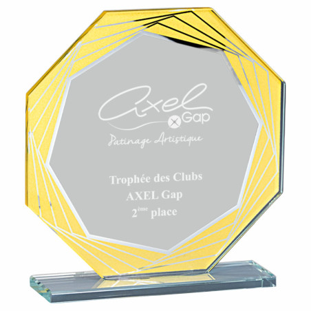 Trophée Création Verre - F-160-41 - F-160-42 - F-160-43