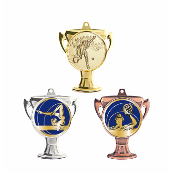 Médaille 80mmx70mm design...