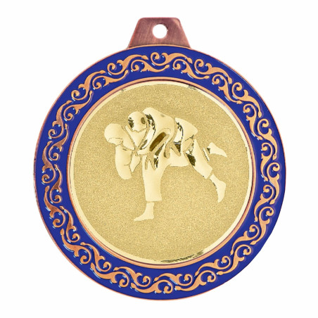 Médaille 70mm avec pastille F-Q-072