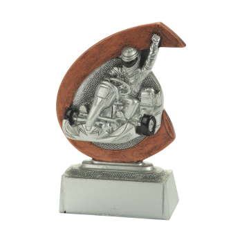 Trophée résine Karting...