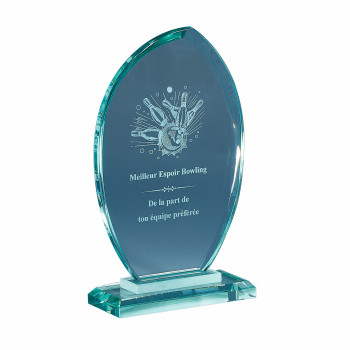 Trophée création verre...