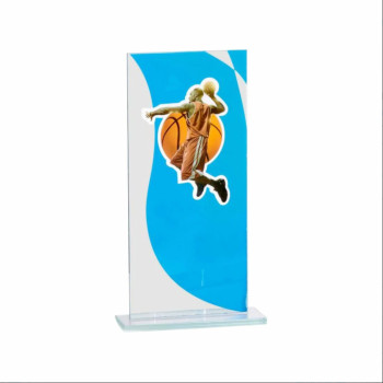 Trophée Verre avec sticker...