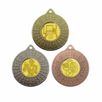 Médaille 50mm avec pastille...