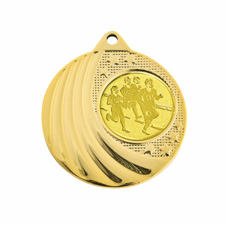 Médaille 50mm avec pastille T-M5018D