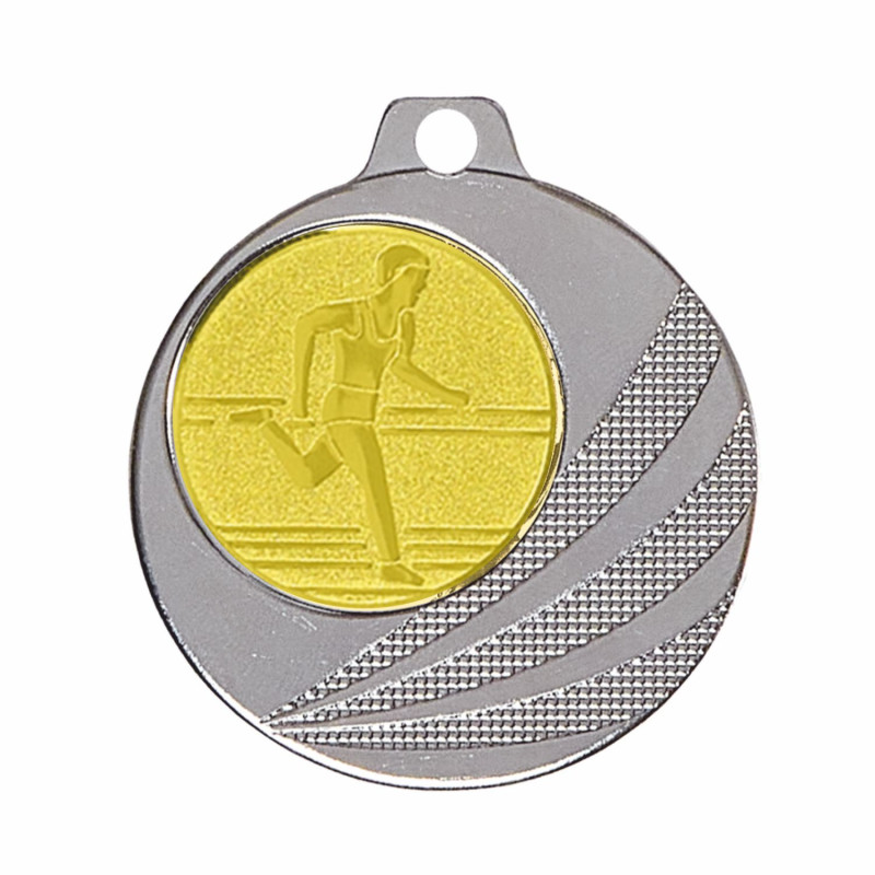 Médaille 40mm multisports avec pastille F-Q042A