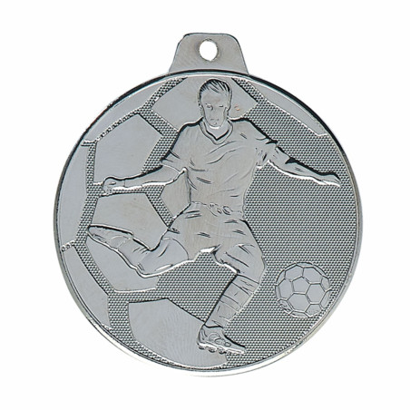 Médaille frappée 50mm football F-Q005