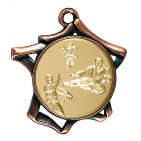 Médaille multisports avec pastille F-8469