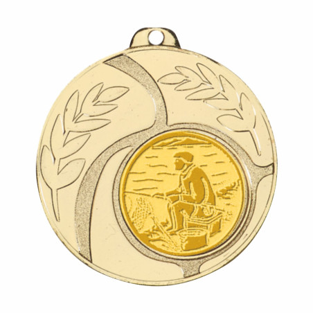 Médaille 50mm multisports avec pastille F-8344