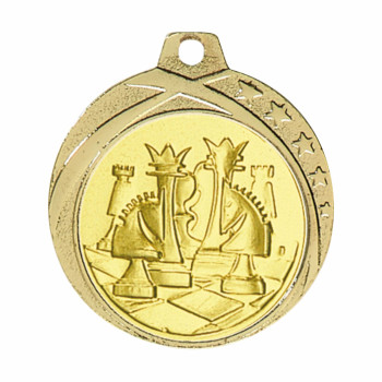 Médaille avec pastille...