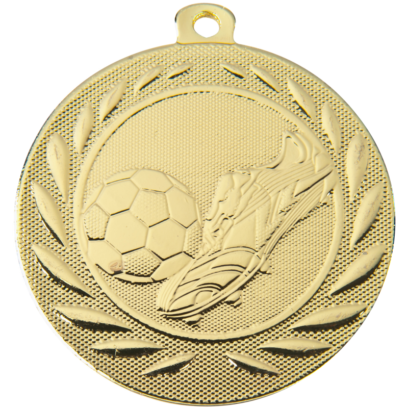 Médaille Frappée 50mm Football avec gravure offerte - B-BS-DI5000.B.01