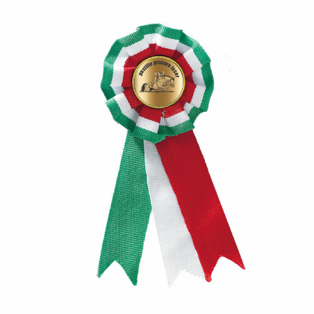 Mini-flots Tricolore avec logo personnalisé en gravure - MFT