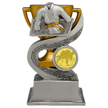Trophée résine judo avec...