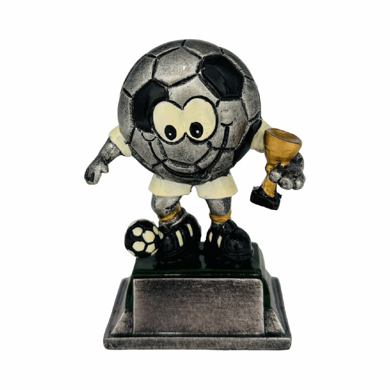 Trophée résine football 3D bicolore R-SLDPCM1438/1