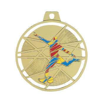 Médaille émaillée frappée...