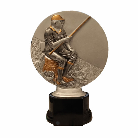 Trophée Résine Pêcheur B-FG1635