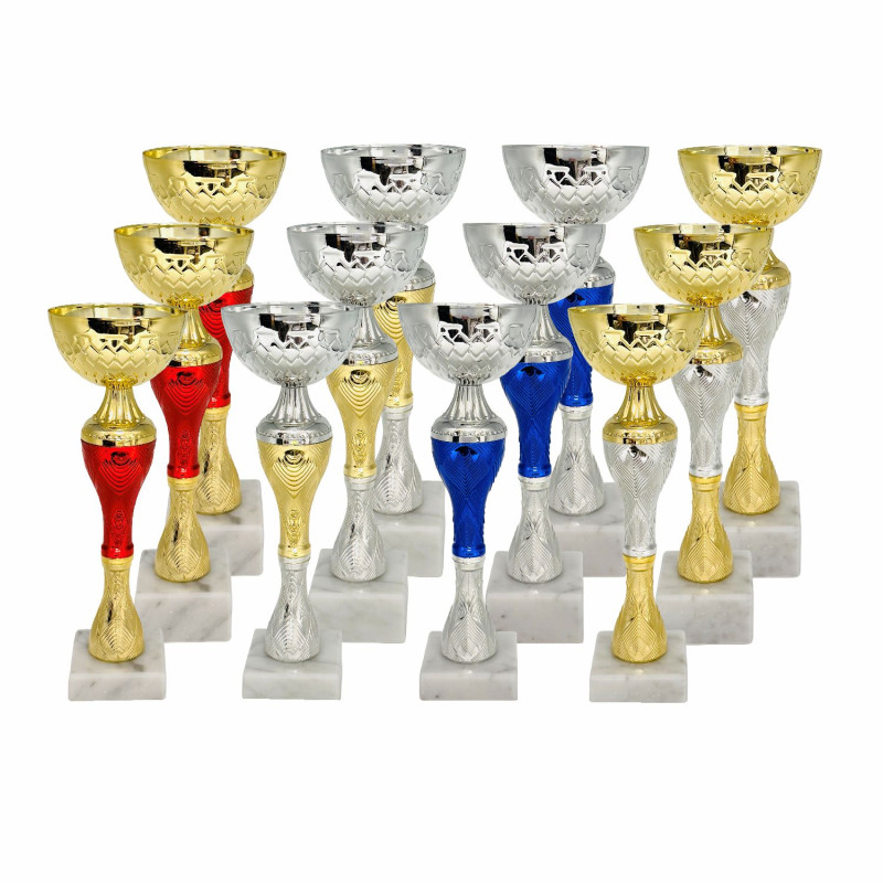 Lot de 12 coupes ligne économique podium TR-P8-260