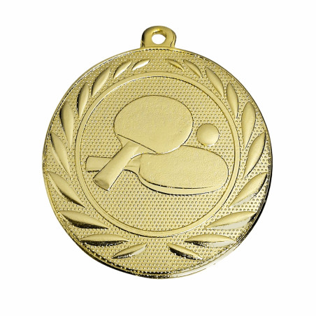 Médaille frappée 50mm Tennis de table - B-DI5000.ZF
