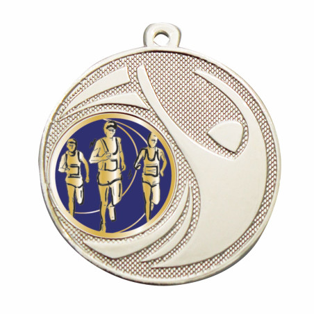 Médaille 50mm avec pastille multisports - B-ME121