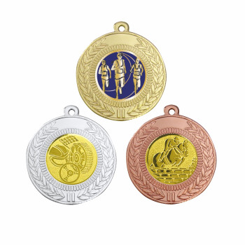 Médaille 45mm avec pastille...