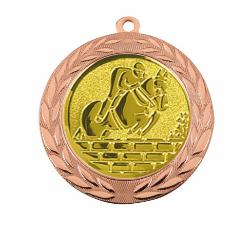 Médaille 70mm multisports avec pastille - B-ME072