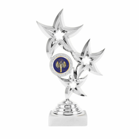 Trophée divers étoile multisports avec pastille - CH-32541