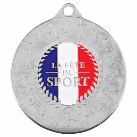 Médaille frappée Fête du sport 50mm - CH-IM00755