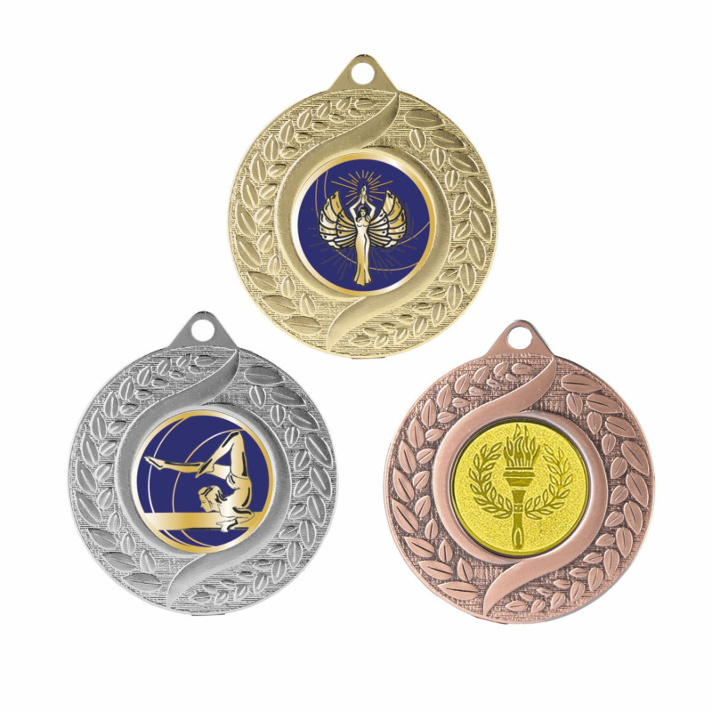 Médaille 50 multisports avec pastille - CH-IM00763